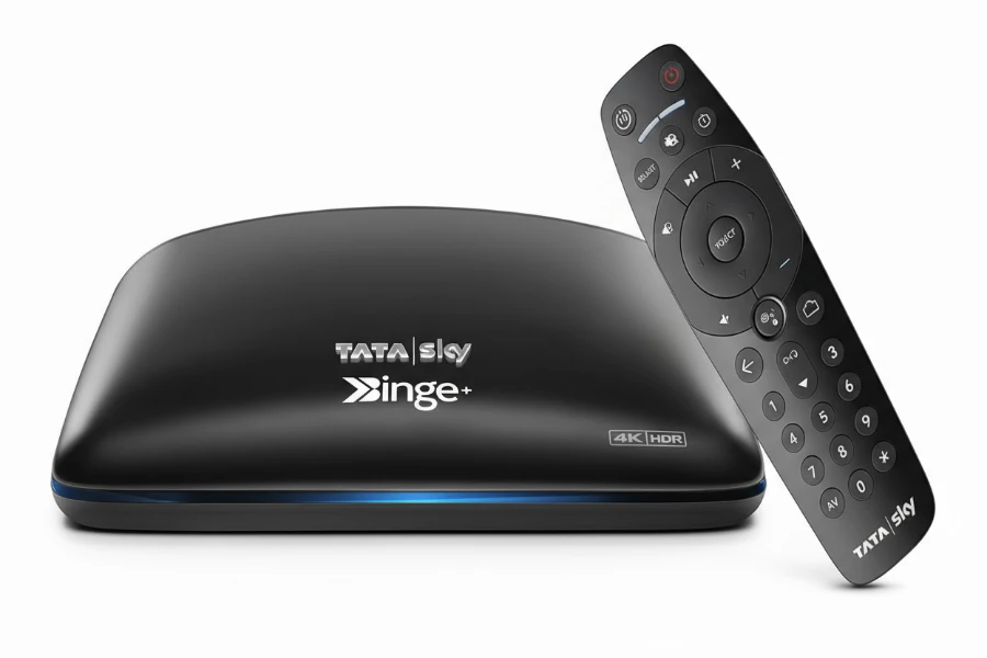 Tata Play Binge+ 4K Android TV Box (Annual) - Tata Play DTH Set-Top Box